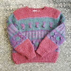 Vintage Kids Marshall Field's Sweater Size L